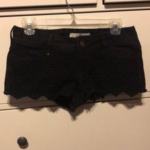 Hollister black shorts - Size 1